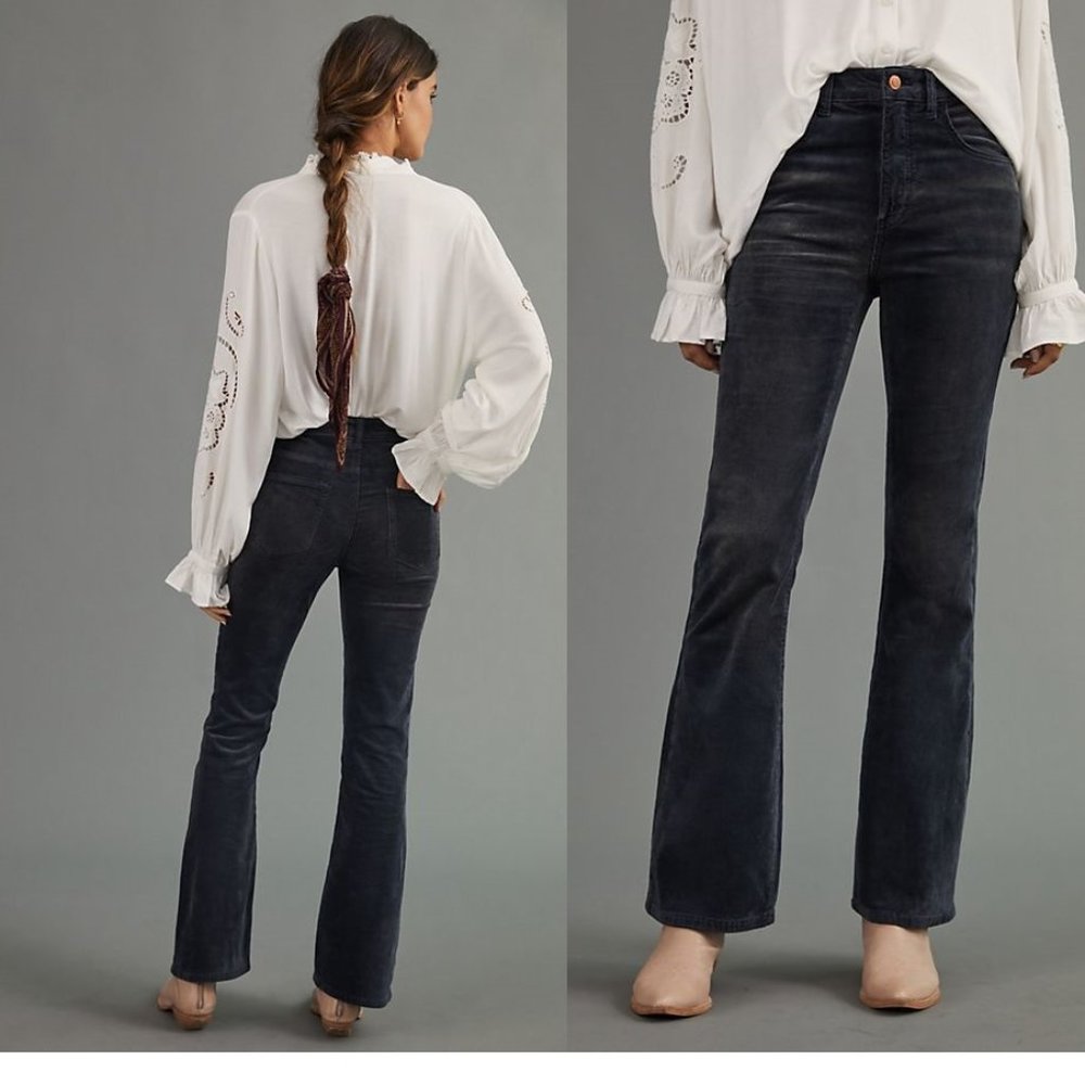 Anthropologie Pilcro The Icon Flare Corduroy Pants  new